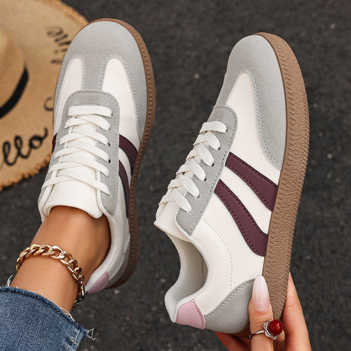 Pełne Wdzięku Ortopedyczne Sneakersy w Nowoczesnym Stylu