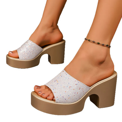 Eleganckie Ortopedyczne Szpilki z Unikalnym Wzorem