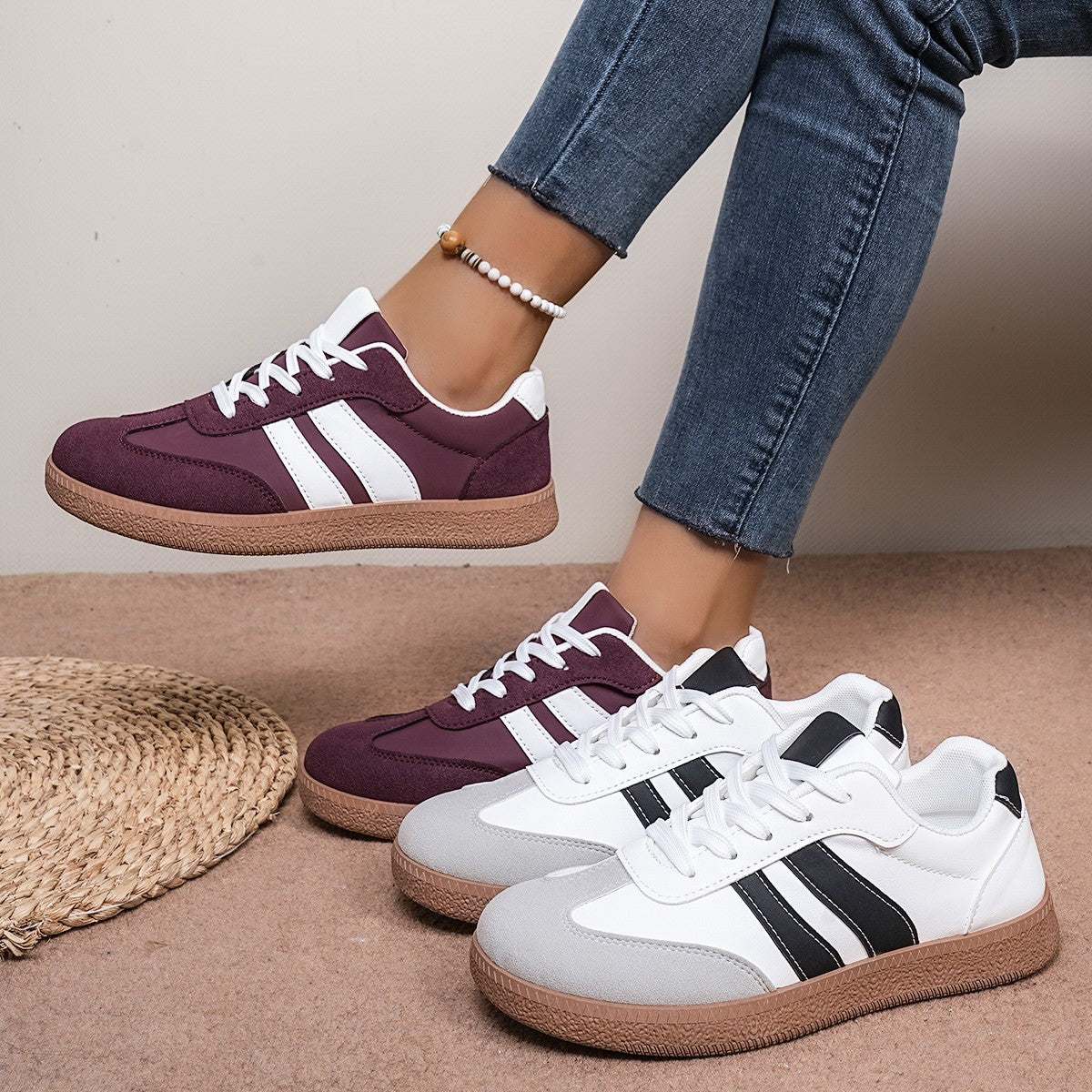 Pięknie Wykonane Ortopedyczne Sneakersy