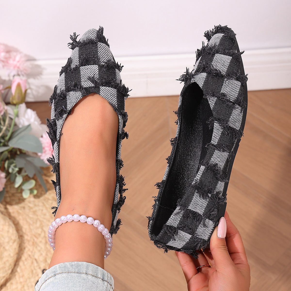 Eleganckie Ortopedyczne Buty z Unikalnym Wzorem