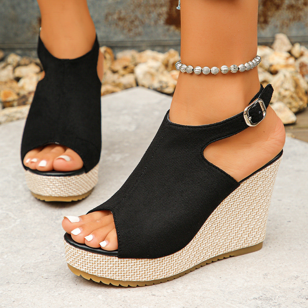 Eleganckie Ortopedyczne Buty z Unikalnym Wzorem