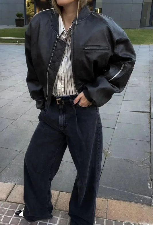 Klasyczny vintage Kurtka