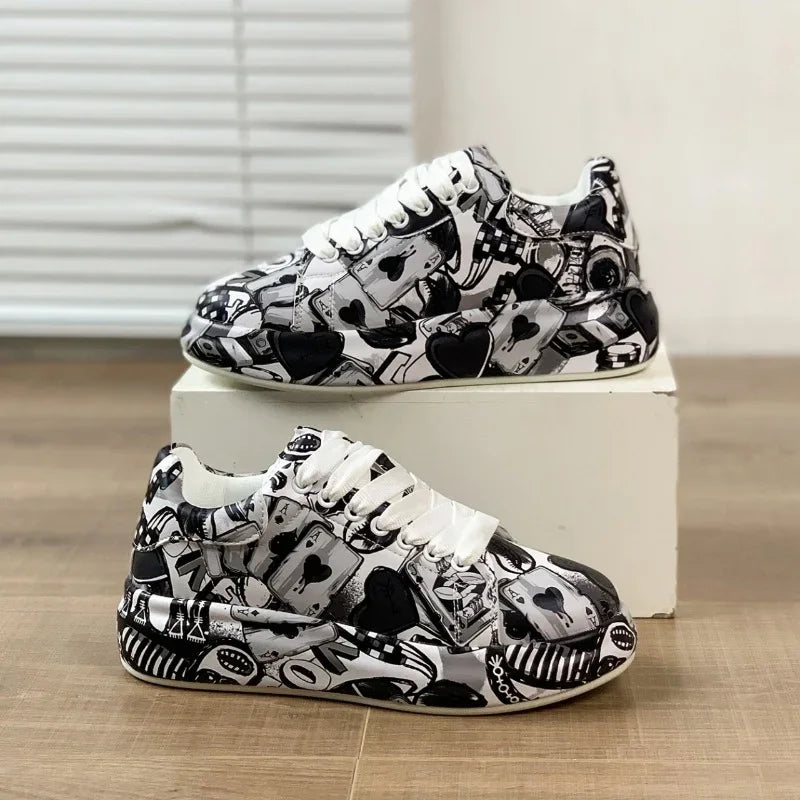 LB | Żywe buty treningowe w stylu graffiti
