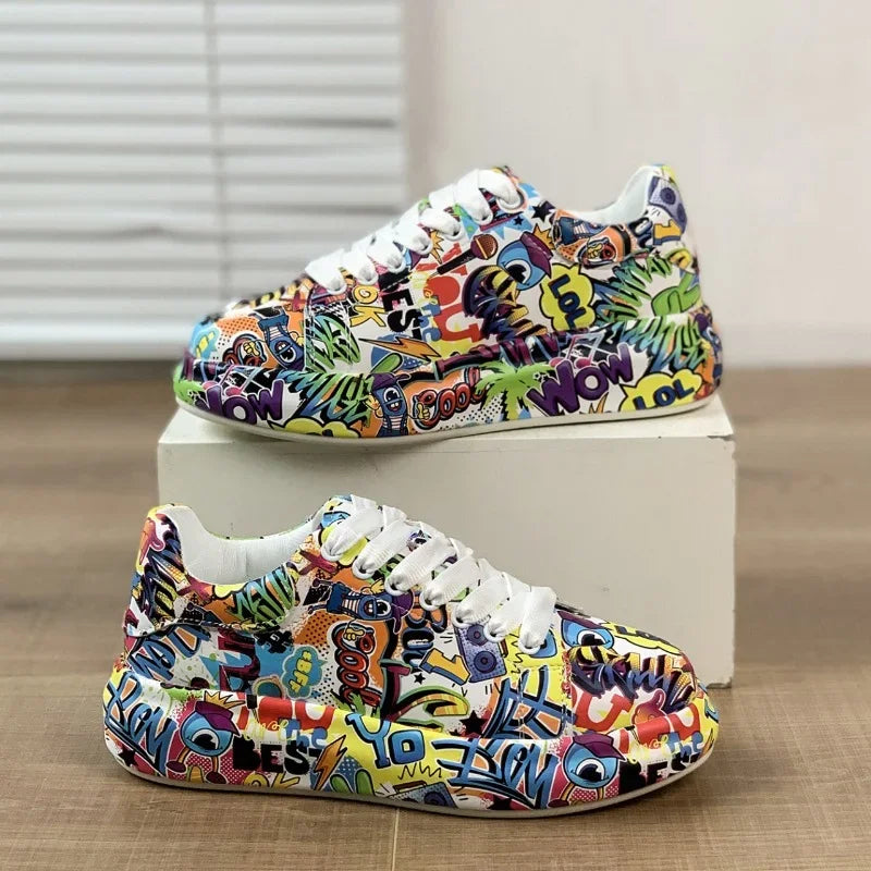 LB | Żywe buty treningowe w stylu graffiti