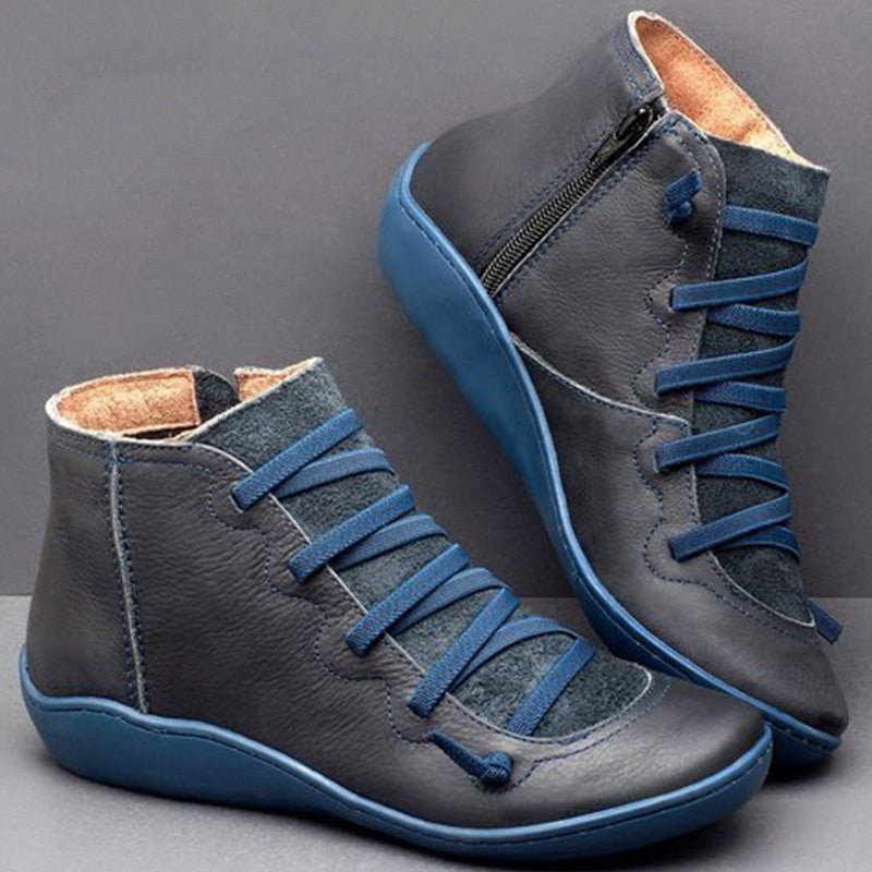 LB | Buty damskie Moda Skórzane botki do kostki