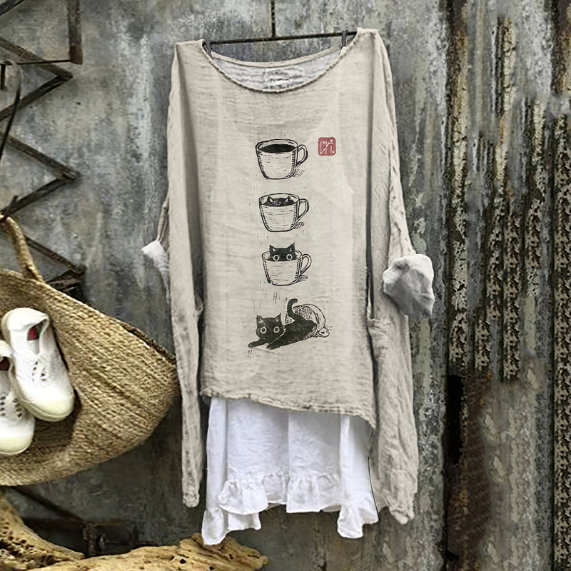 Bluzka inspirowany stylem vintage